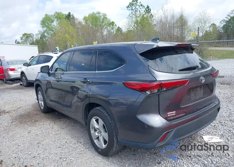 2020 Toyota Highlander L из США, поврежденный, VIN 5TDCZRAH2LS512145